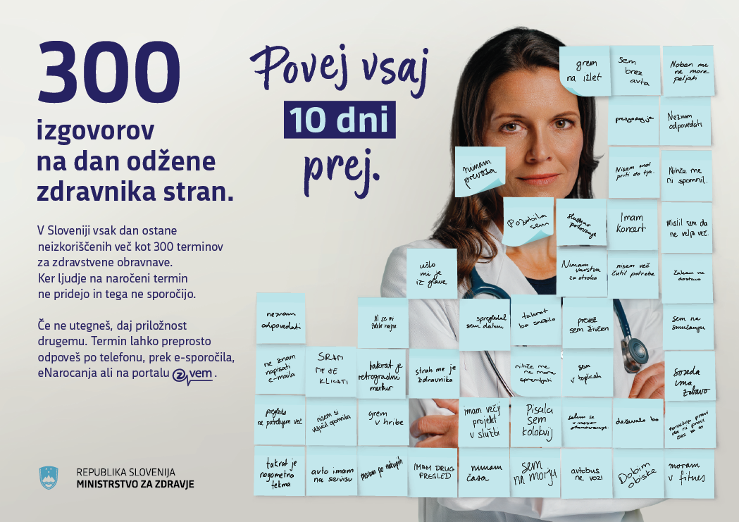 Povej vsaj 10 dni naprej
