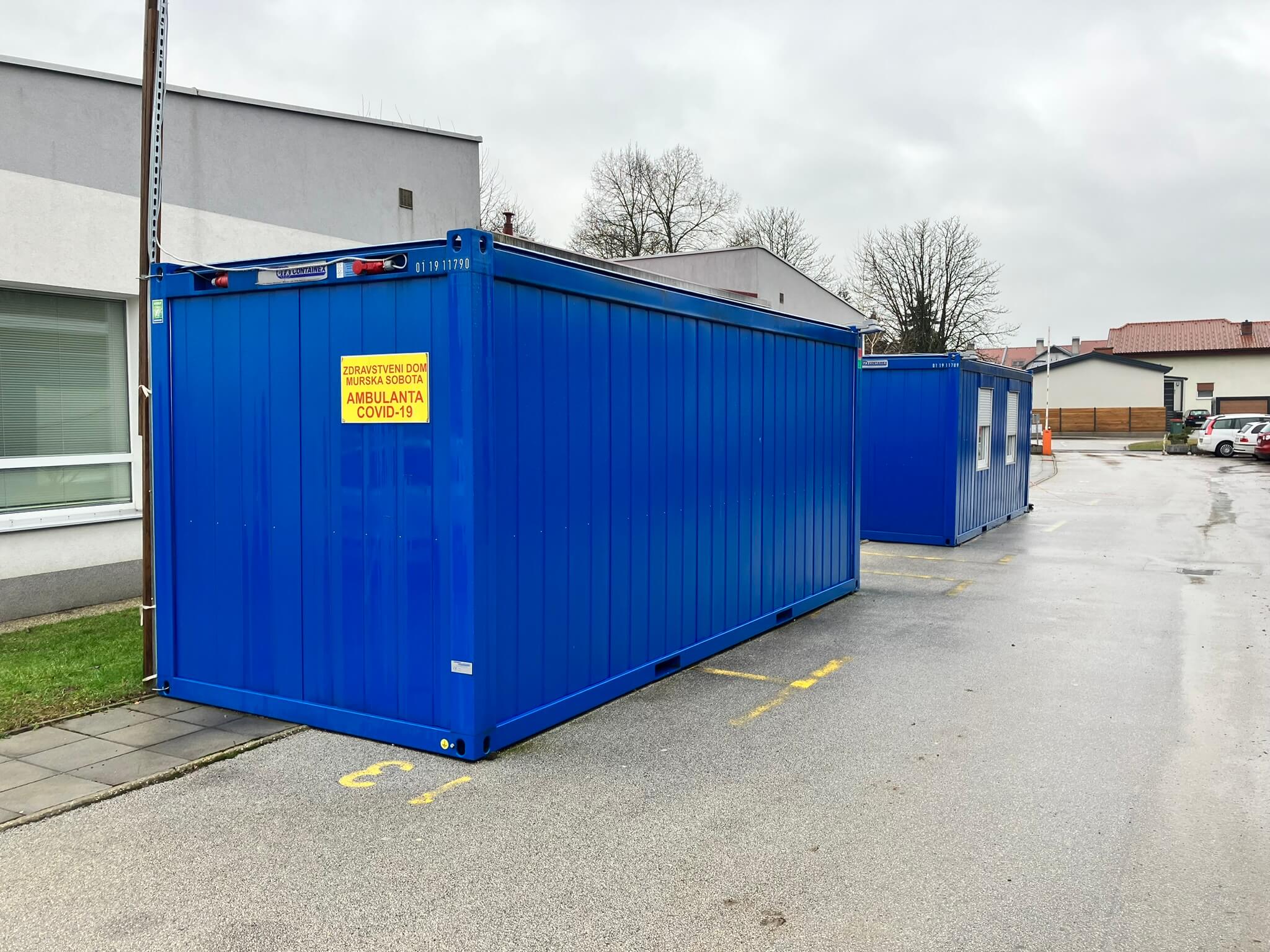 Ambulanta Covid-19 (zabojnik)