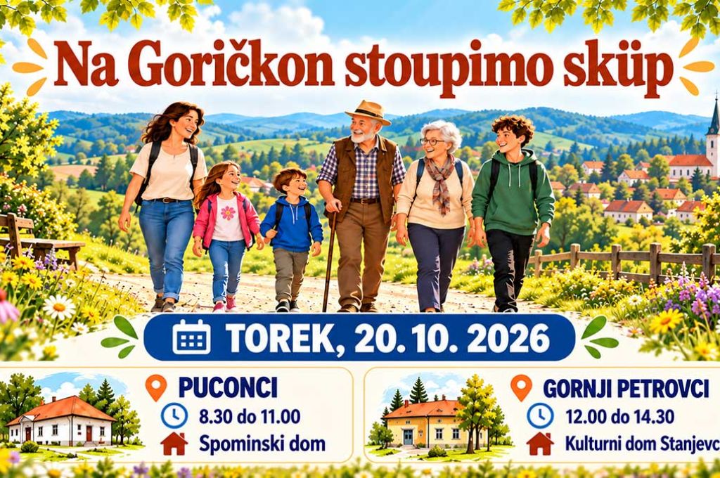 Na Goričkon stoupimo sküp – brezplačne delavnice v Puconcih in Gornjih Petrovcih Na Goričkon stoupimo sküp – brezplačne delavnice v Puconcih in Gornjih Petrovcih