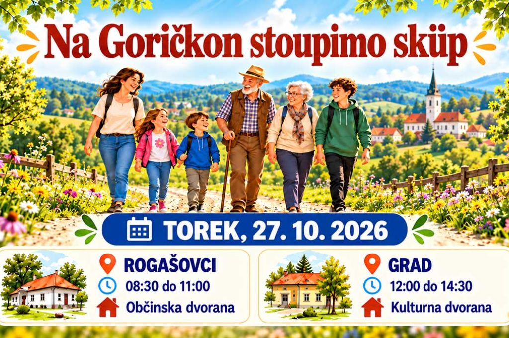 Na Goričkon stoupimo sküp – brezplačne delavnice v Rogašovcih in pri Gradu Na Goričkon stoupimo sküp – brezplačne delavnice v Rogašovcih in pri Gradu